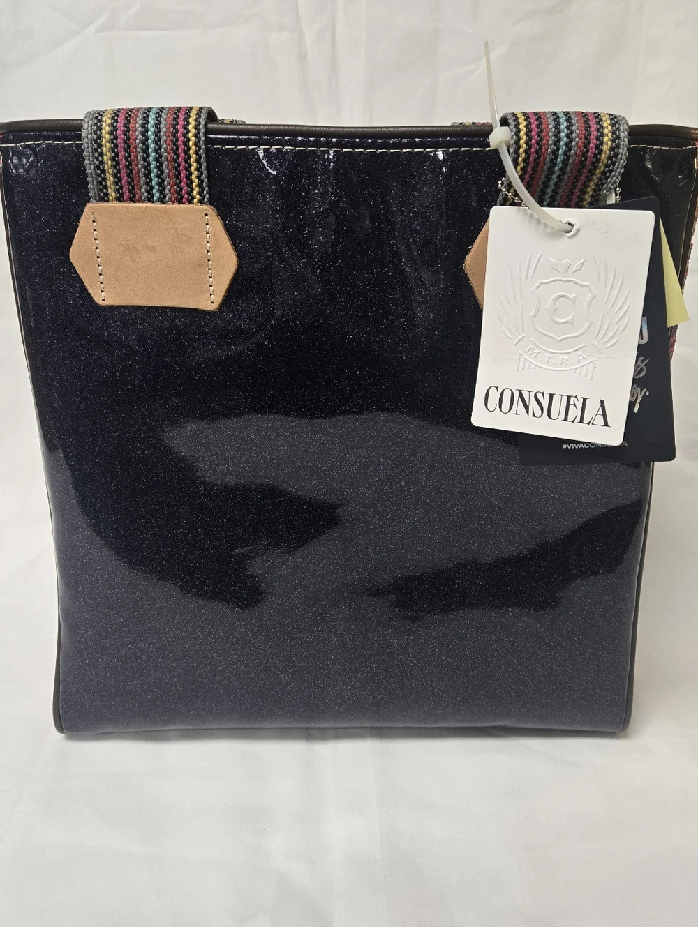 Consuela Black Classic Haley Tote - Picture 2 of 11